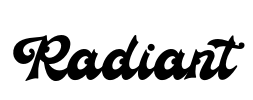 Radiant Font Image