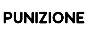 Punizione Font Image