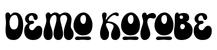 Demo Korobe Font Image