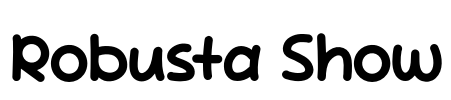 Robusta Show Font Image