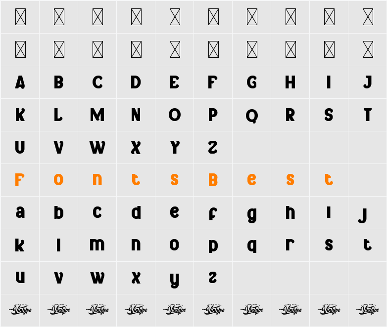 MoldPlanetDemo Character Map