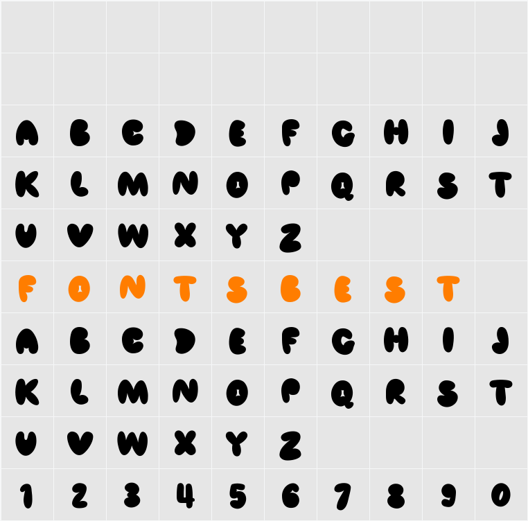 Lempo Character Map