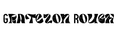 Gratezon Rough Font Image