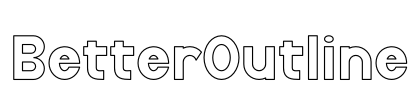 BetterOutline Font Image