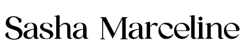 Sasha Marceline Font Image