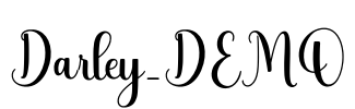 Darley_DEMO Font Image