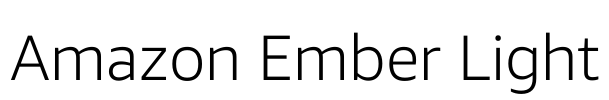Amazon Ember Light Font Image