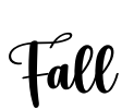 Fall Font Image