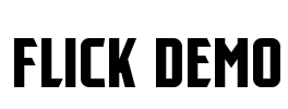 Flick Demo Font Image