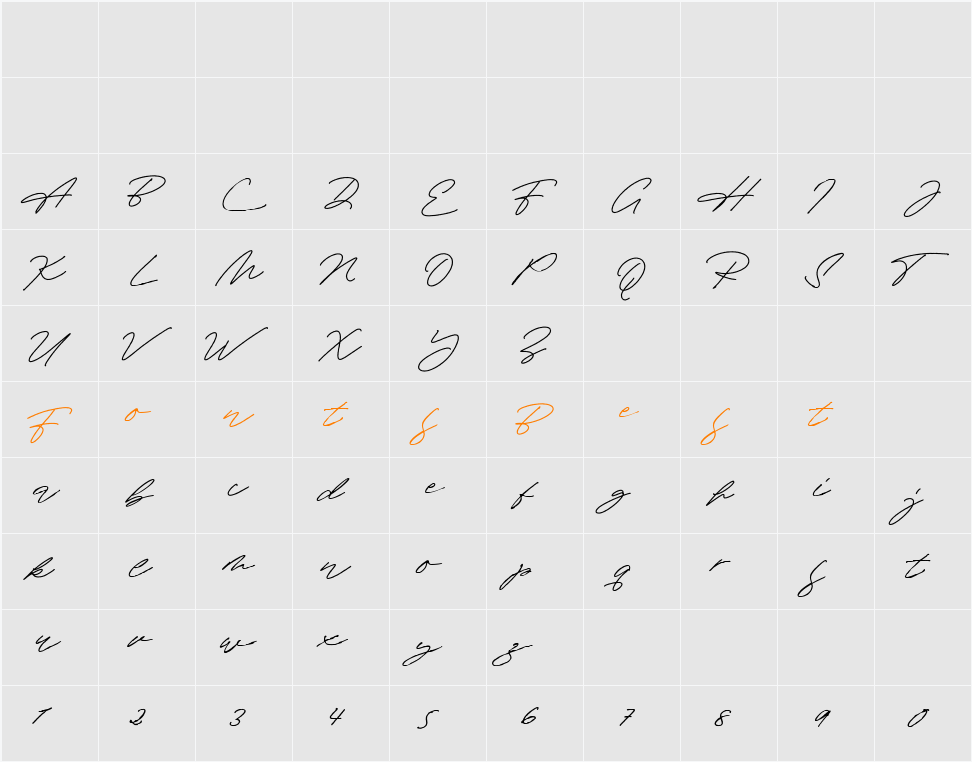 Advisor Personal Use Character Map