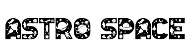 Astro Space Font Image
