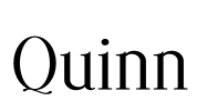 Quinn Font Image