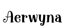 Aerwyna Font Image