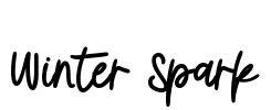 Winter Spark Font Image