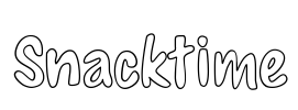 Snacktime Font Image