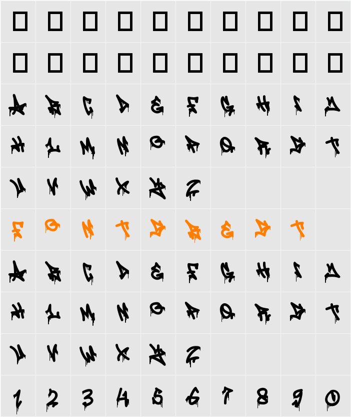 Seven Venom - Drip Character Map