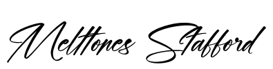Melttones Stafford Font Image