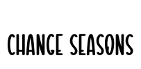 Change Seasons Font Image