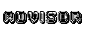 Advisor Font Image