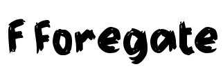f Foregate Font Image