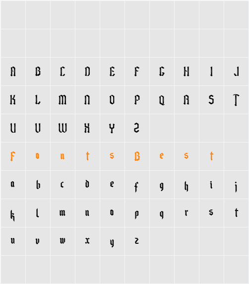 Lightbound Character Map