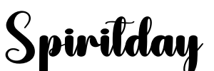 Spiritday Font Image
