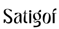 Satigof Font Image