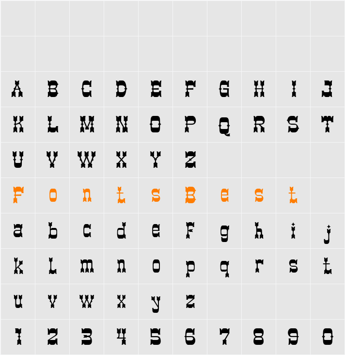 Ranger Eastwood Character Map