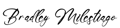 Bradley Milestiago Font Image