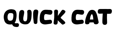Quick Cat Font Image