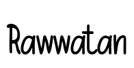 Rawwatan Font Image