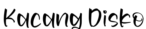 Kacang Disko Font Image