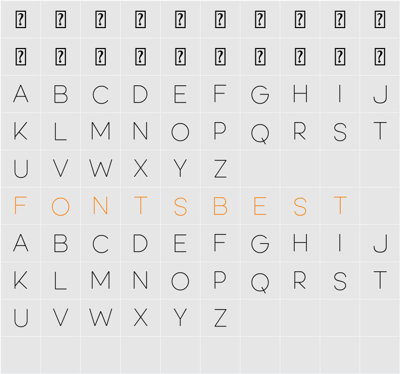 Artistry Character Map