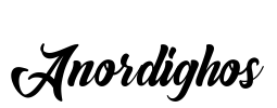 Anordighos Font Image