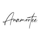 Anamortee Font Image