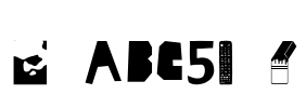 Fragend Font Image