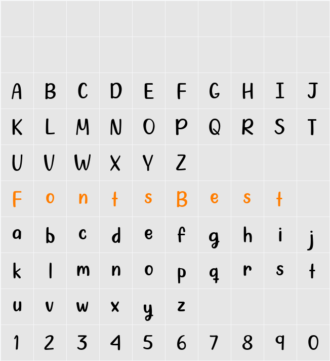 January Night Character Map