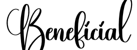 Beneficial Font Image
