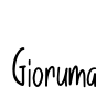 Gioruma Font Image
