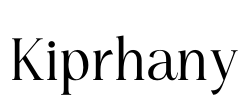Kiprhany Font Image