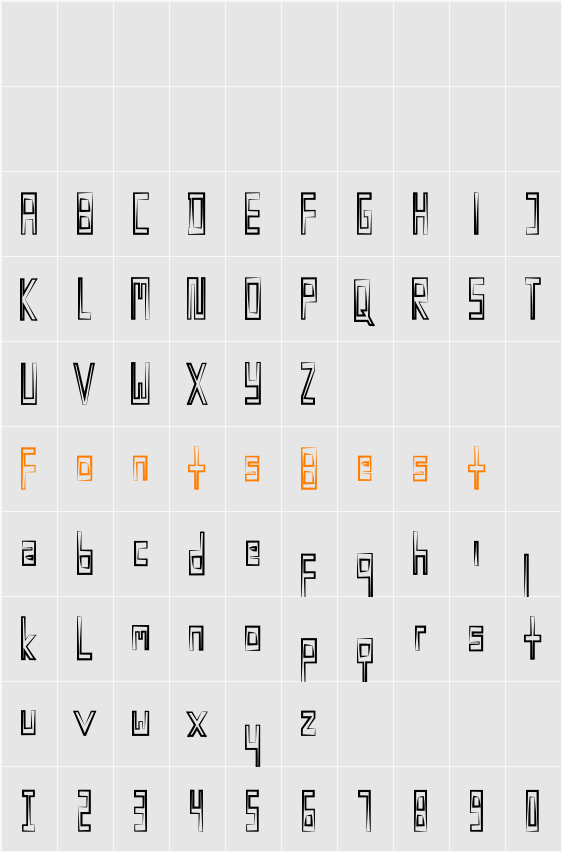 Adaaba Character Map