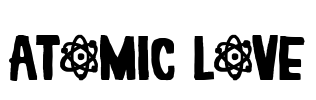 Atomic Love Font Image