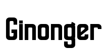 Ginonger Font Image