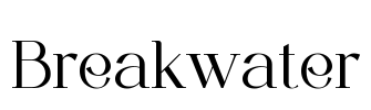 Breakwater Font Image