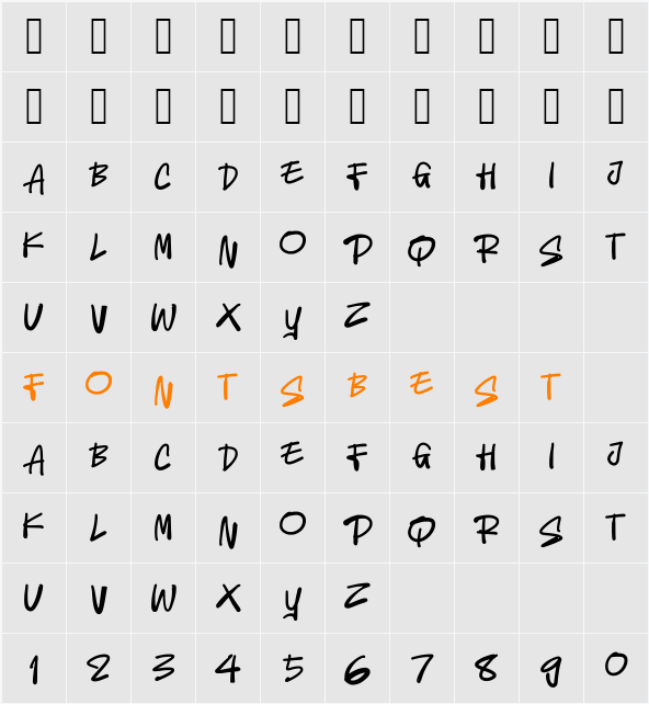 Hugest Character Map