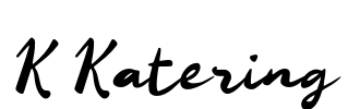 K Katering Font Image