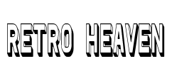Retro Heaven Font Image