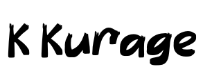 K Kurage Font Image