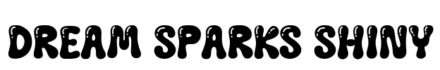 Dream Sparks Shiny Font Image