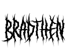 Bradthen Font Image